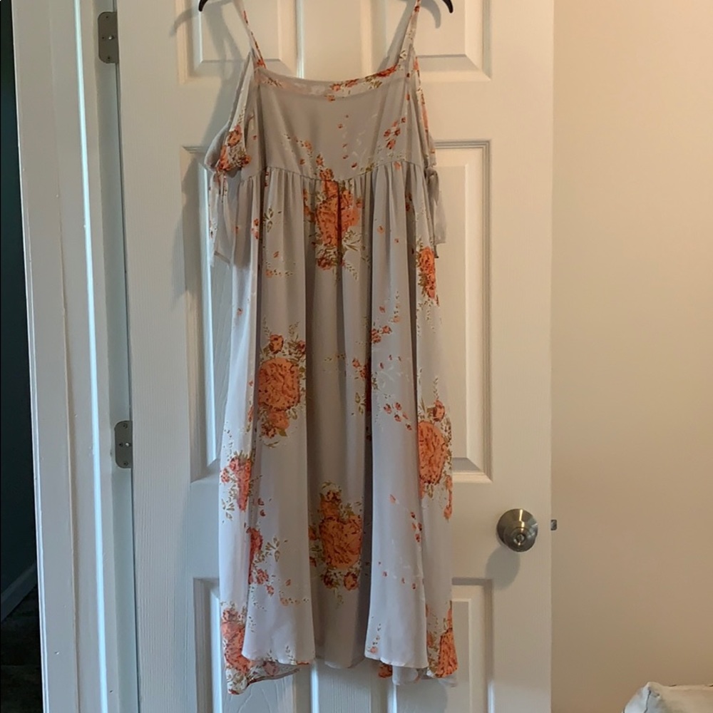 Free People Floral Midi Dress